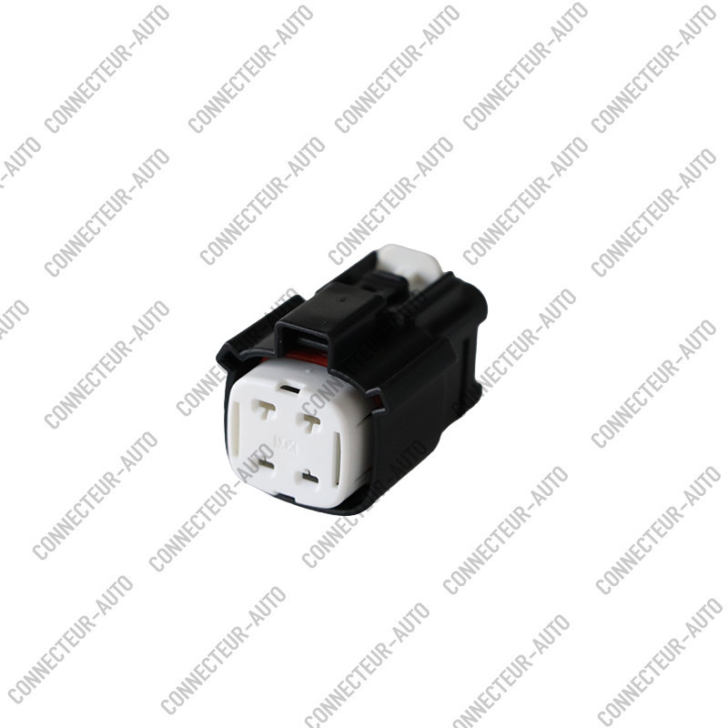 CONNECTEUR FEMELLE 4 VOIES AVEC JOINT ROUGE