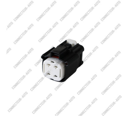CONNECTEUR FEMELLE 4 VOIES AVEC JOINT ROUGE