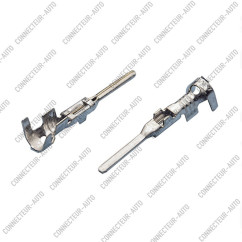 CONTACTEUR MALE POUR SECTION 0.3-0.5 MM2 - 1.5 X 7 X 22.7 MM