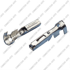 CONTACTEUR FEMELLE POUR SECTION 1-1.5 MM2 - 1.5 X 7 X 16.5 MM