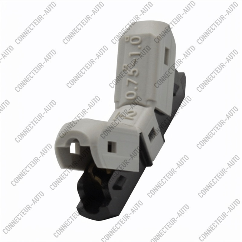 RACCORD RAPIDE AUTODENUDANT GRIS - 10 A - CABLE 0.60 - 1 MM2