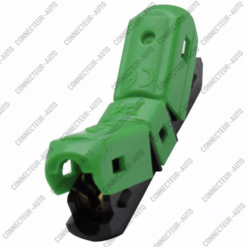 RACCORD RAPIDE AUTODENUDANT VERT - 20 A - CABLE 2.25 - 3 MM2