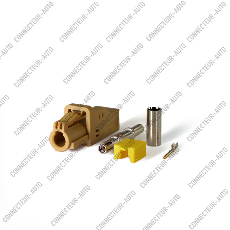 CONNECTEUR MÂLE COMPTATBILE MINI FAKRA CODE K CONNECTEUR MÂLE COMPTATBILE MINI FAKRA CODE K