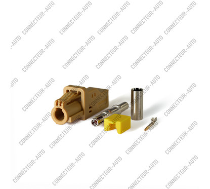 CONNECTEUR MÂLE COMPTATBILE MINI FAKRA CODE K